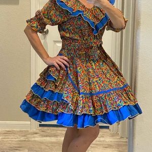 Square Dance skirt and blouse costume